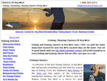 Tablet Screenshot of chartersofkeywest.com